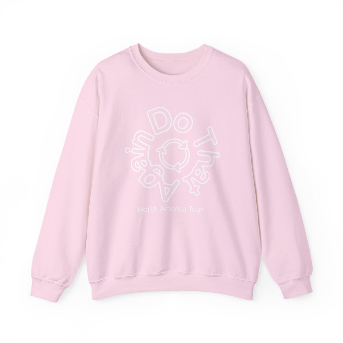 Do They Agree North America Tour Crewneck Sweatshirt | Band Tour Logo | Malcolm Todd - alternate angle 5, merchandise
