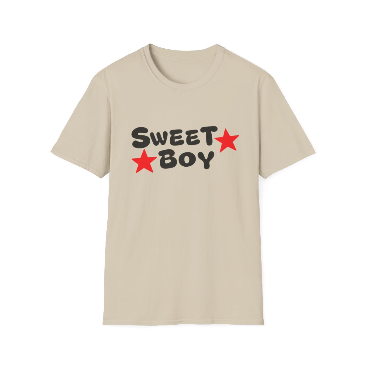 Sweet Boy T-Shirt | Retro Stars Kids Tee | Malcolm Todd - alternate angle 2, merchandise
